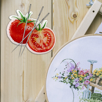 Fruit Magnetic Acrylic Needle Minder for Cross Stitch Embroidery Sewing Needle