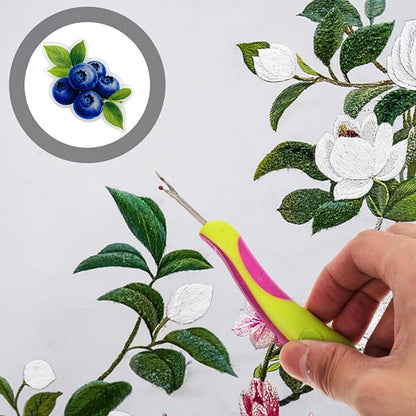 Fruit Magnetic Acrylic Needle Minder for Cross Stitch Embroidery Sewing Needle