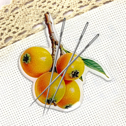 Fruit Magnetic Acrylic Needle Minder for Cross Stitch Embroidery Sewing Needle