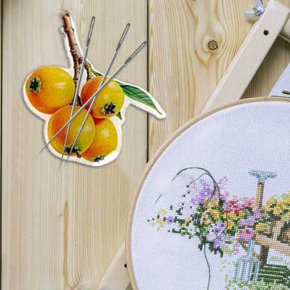 Fruit Magnetic Acrylic Needle Minder for Cross Stitch Embroidery Sewing Needle