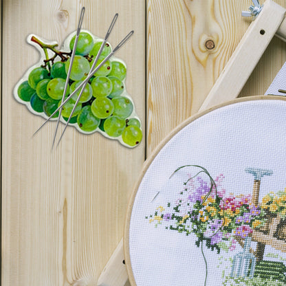 Fruit Magnetic Acrylic Needle Minder for Cross Stitch Embroidery Sewing Needle