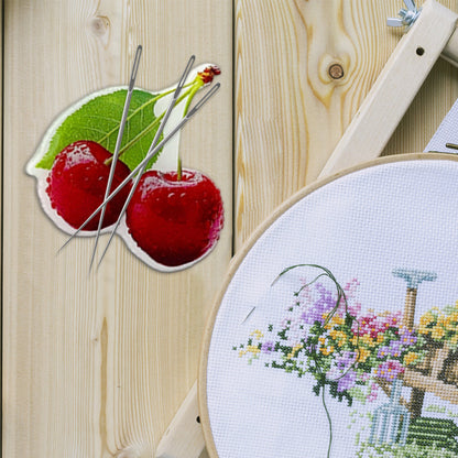 Fruit Magnetic Acrylic Needle Minder for Cross Stitch Embroidery Sewing Needle