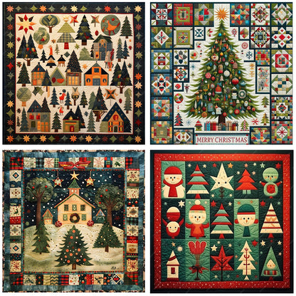 Trees - Full Round Drill Diamond Painting 30*30CM