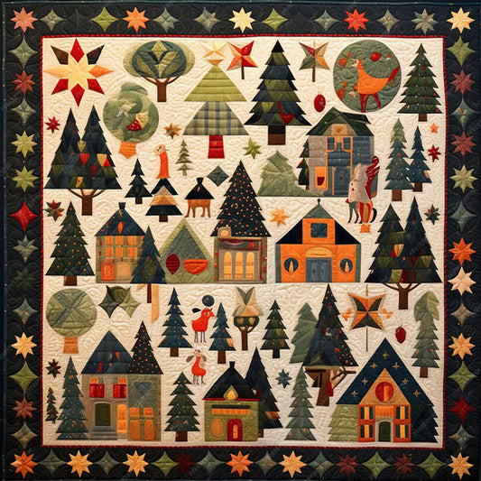 Trees - Full Round Drill Diamond Painting 30*30CM