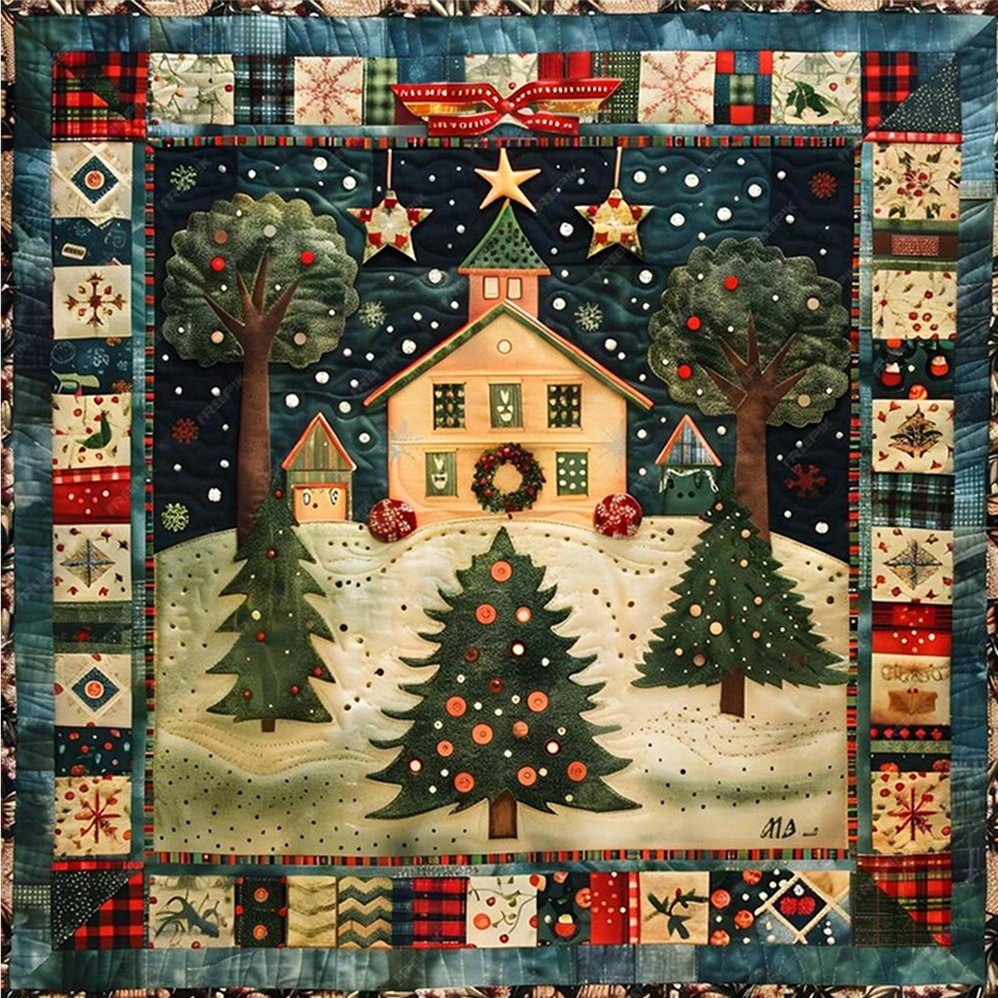 Trees - Full Round Drill Diamond Painting 30*30CM