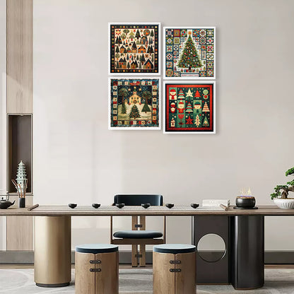 Trees - Full Round Drill Diamond Painting 30*30CM