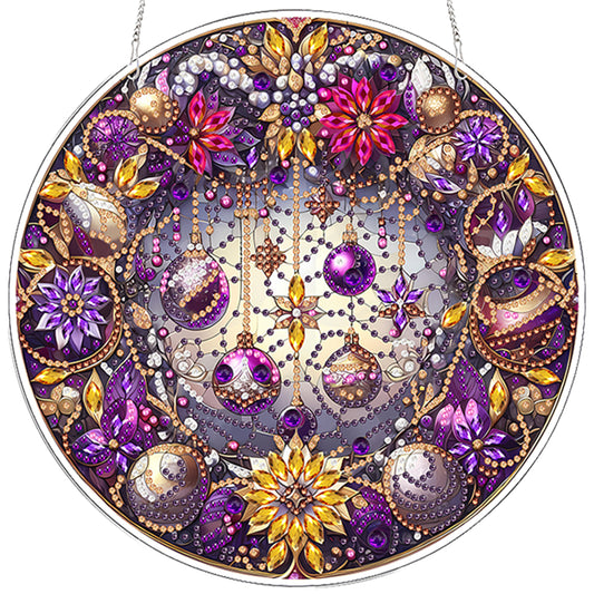 Jewelry 2D Flat DIY Acrylic Diamond Painting Pendants Crafts for Home Wall Decor