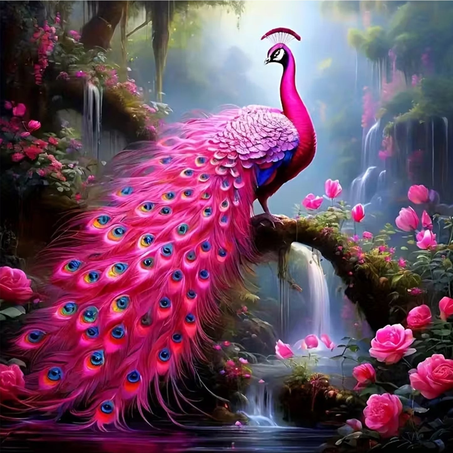 Animals - Full Round Drill Diamond Painting 30*30CM