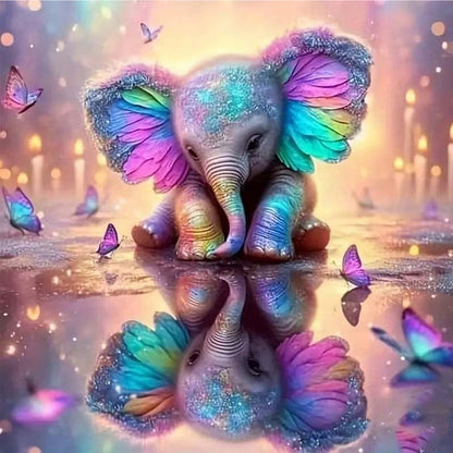 Animals In Bloom - Full Round Drill Diamond Painting 30*30CM