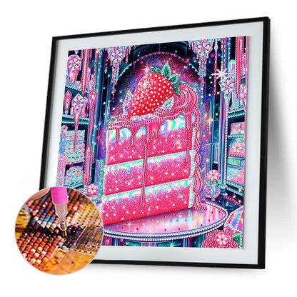 Cakes And Sweets - Special Shaped Drill Diamond Painting 30*30CM