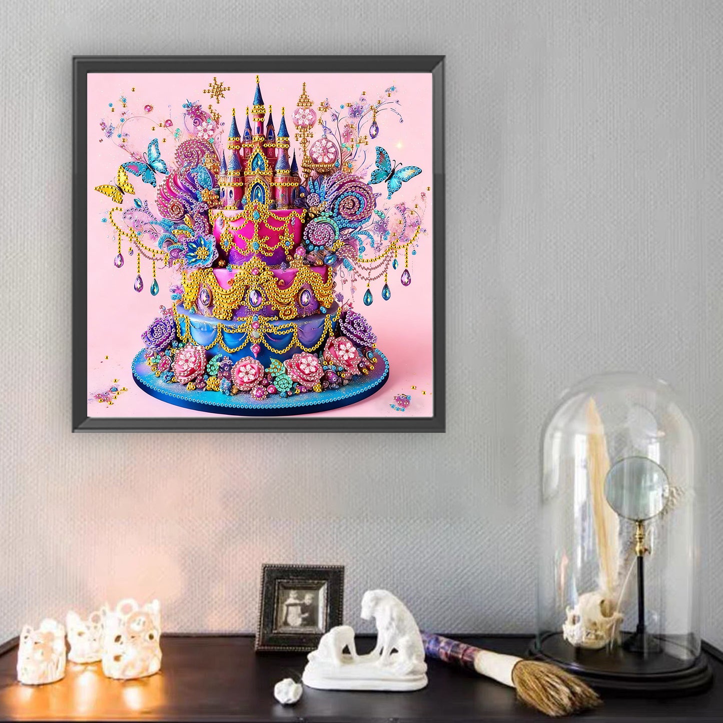 Cakes And Sweets - Special Shaped Drill Diamond Painting 30*30CM