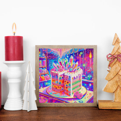 Cakes And Sweets - Special Shaped Drill Diamond Painting 30*30CM