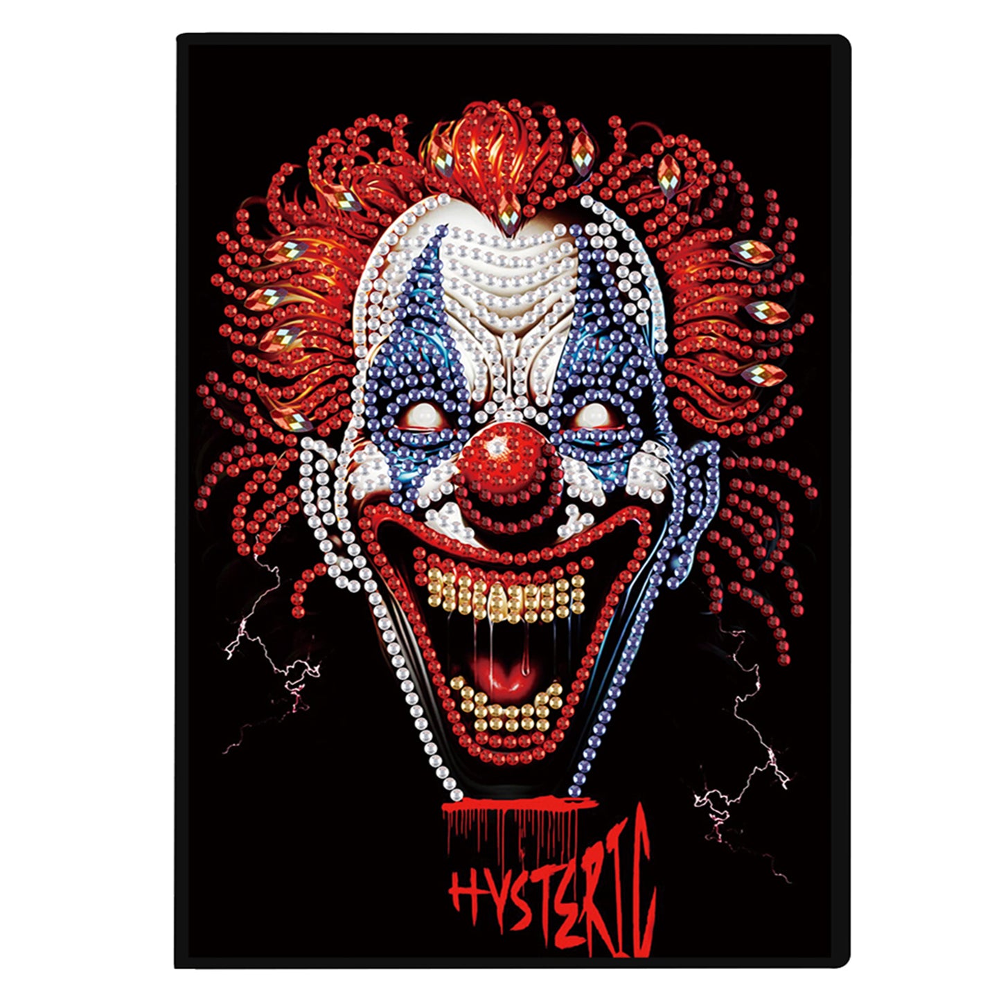 2pcs Human Head Partial DIY 50 Pages A5 Diamond Painting Notebook for Study Home