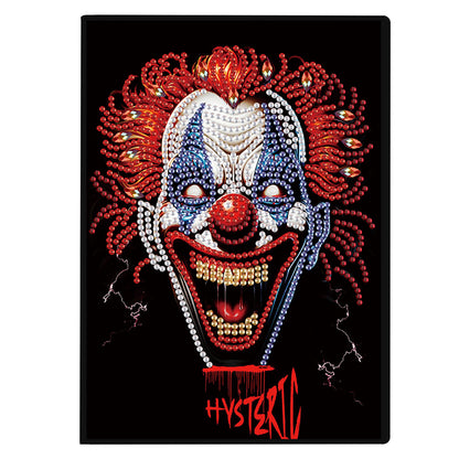 2pcs Human Head Partial DIY 50 Pages A5 Diamond Painting Notebook for Study Home