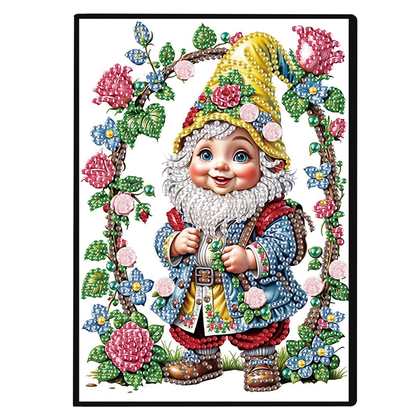 2pcs Mouse Partial DIY 50 Pages A5 Diamond Painting Notebook for Study Home