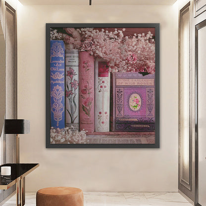 Fragrance Of Books - 14CT Stamped Cross Stitch 64*75CM (Egyptian cotton)(Fairy Brand)