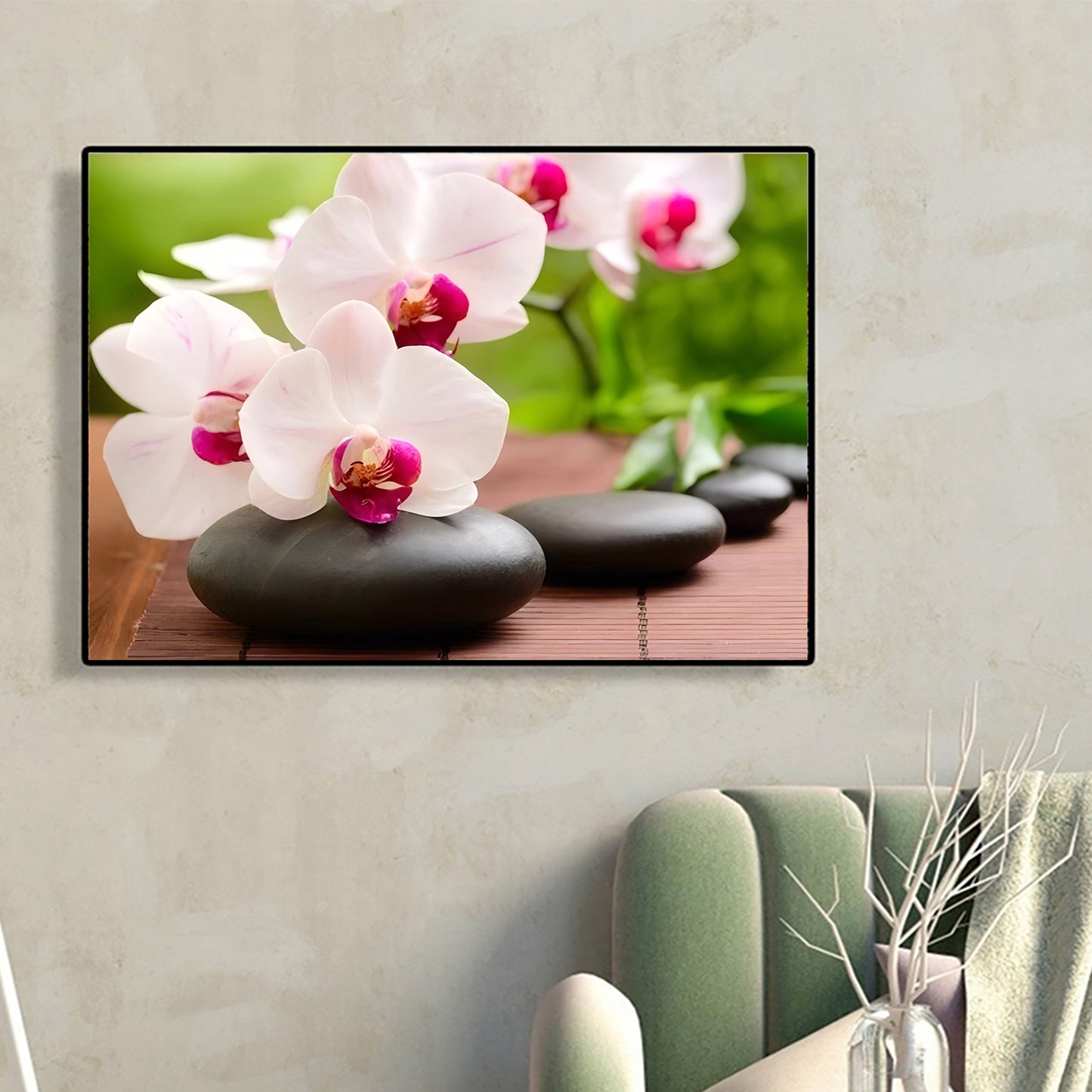 Phalaenopsis Orchid - Full Round Drill Diamond Painting 40*30CM