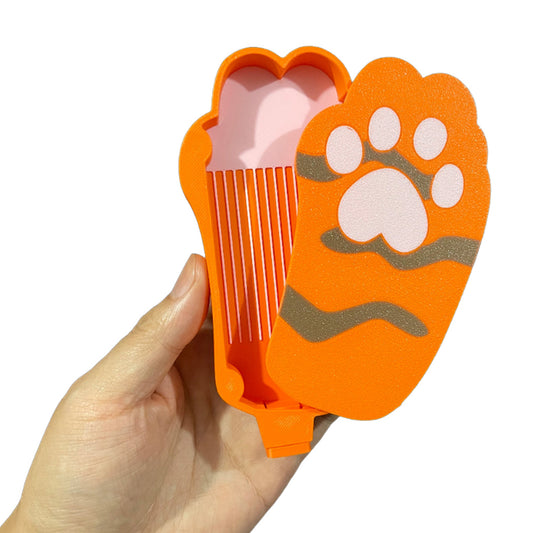 Diamond Painting Tray Organizer with Magnetic Lid for DIY Crafts Beads (Brown L)