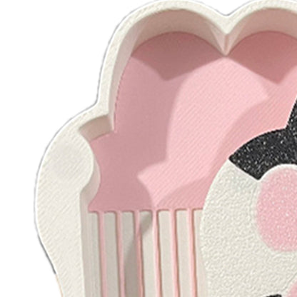 Diamond Painting Tray Organizer with Magnetic Lid for DIY Crafts(White-black L)