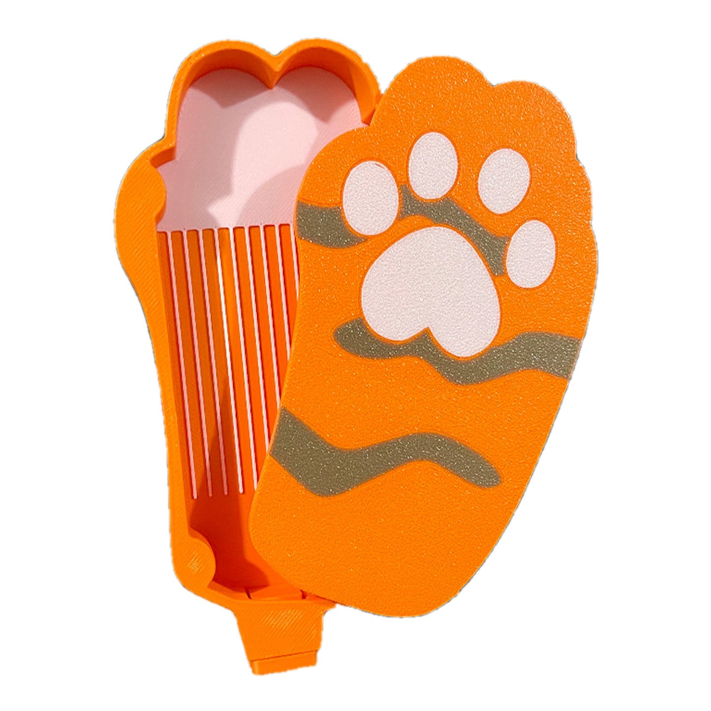 Diamond Painting Tray Organizer with Magnetic Lid for DIY Crafts Beads (Brown S)