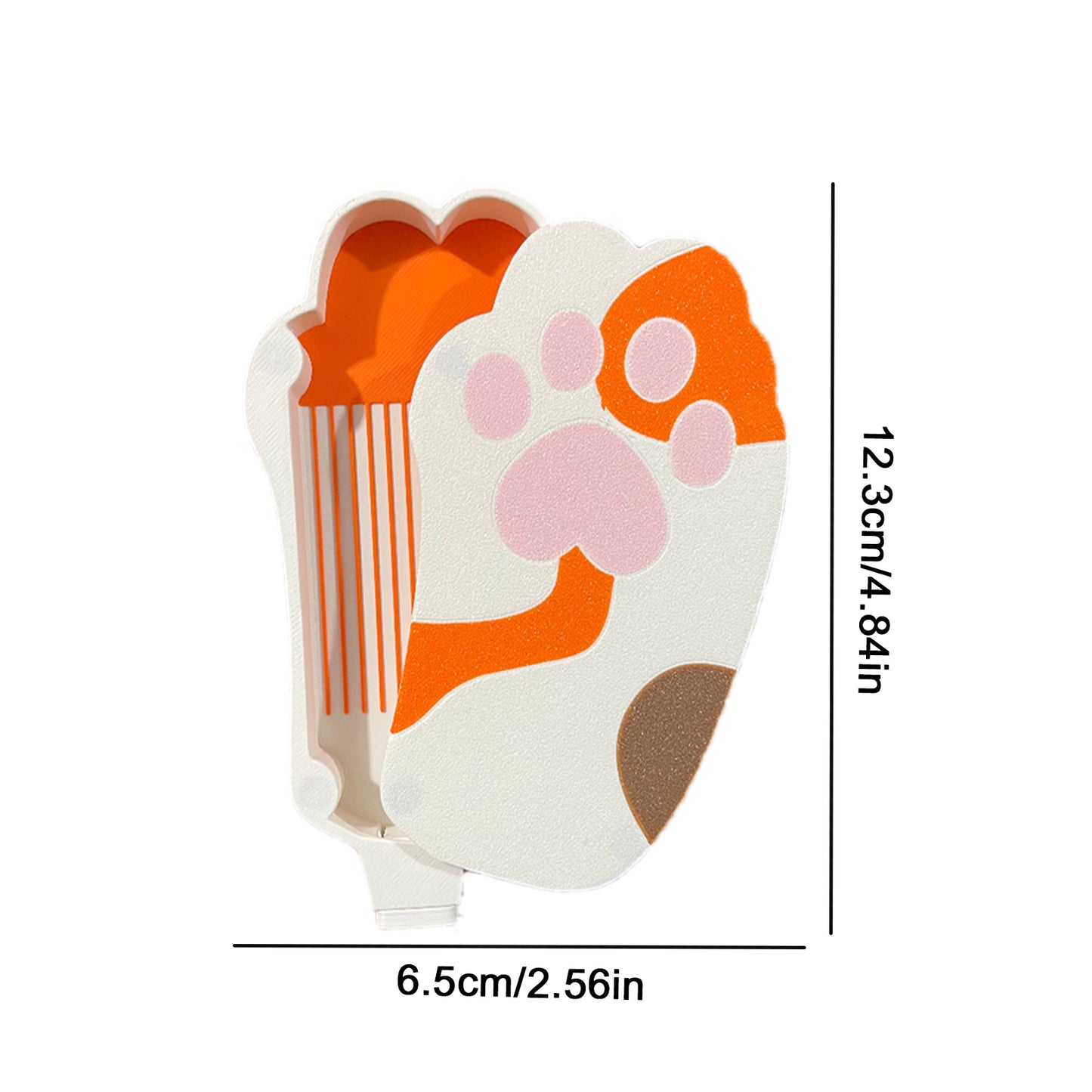 Diamond Painting Tray Organizer with Magnetic Lid for DIY Craft(White-yellow S)