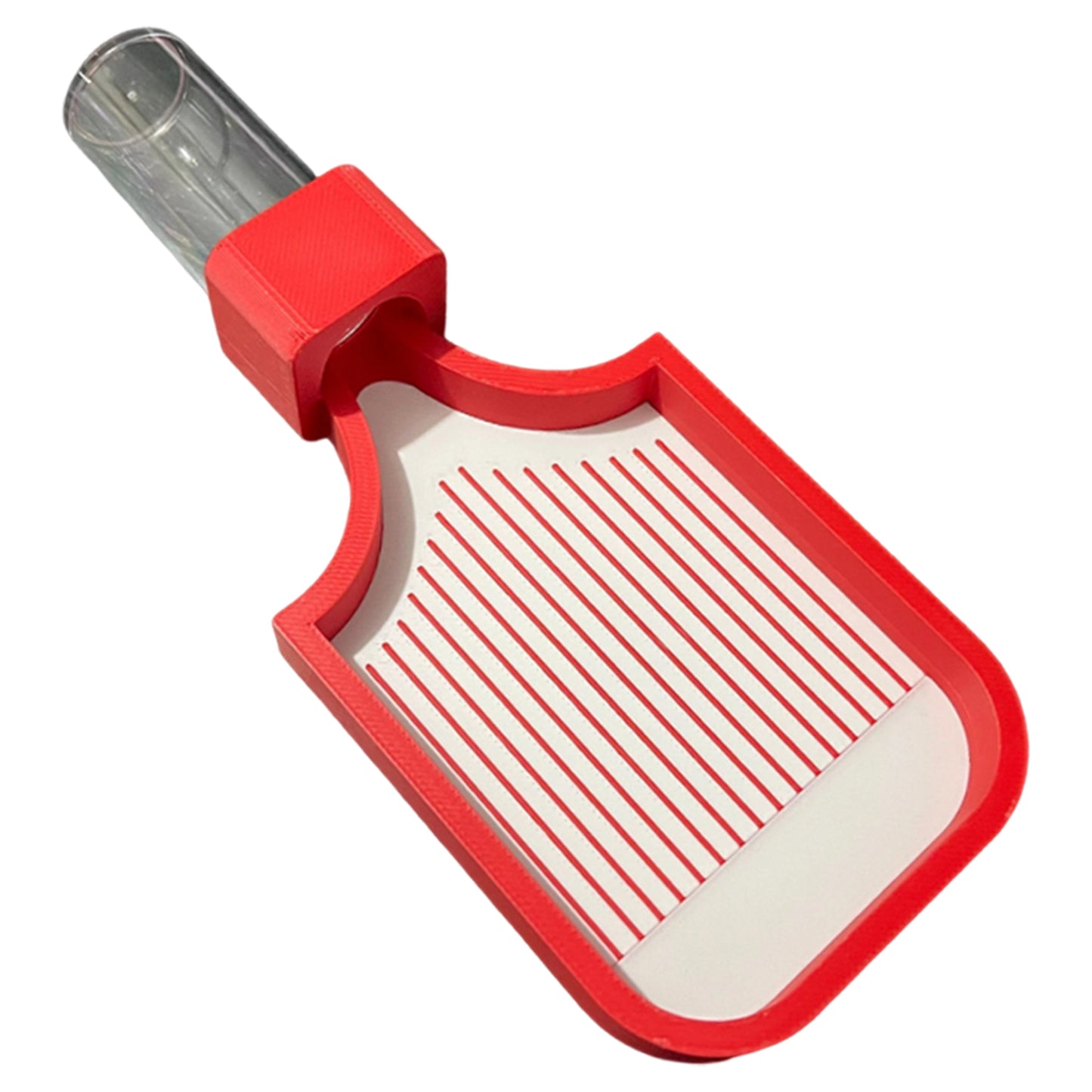 Diamond Art Painting Bead Sorting Tray with Jar for Diamond Art Beads (Red)