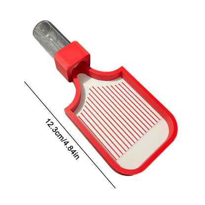 Diamond Art Painting Bead Sorting Tray with Jar for Diamond Art Beads (Red)