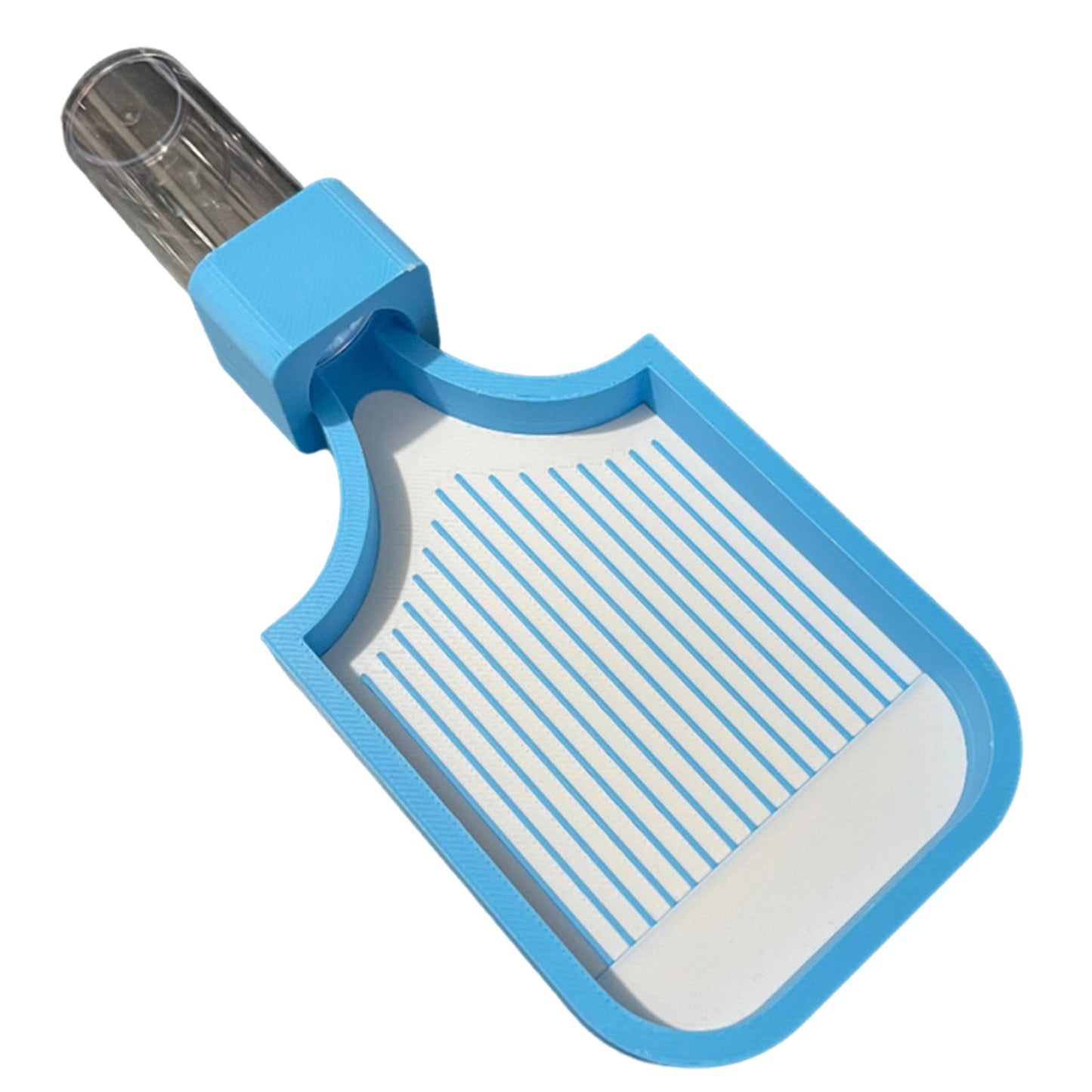 Diamond Art Painting Bead Sorting Tray with Jar for Diamond Art Beads (Blue)