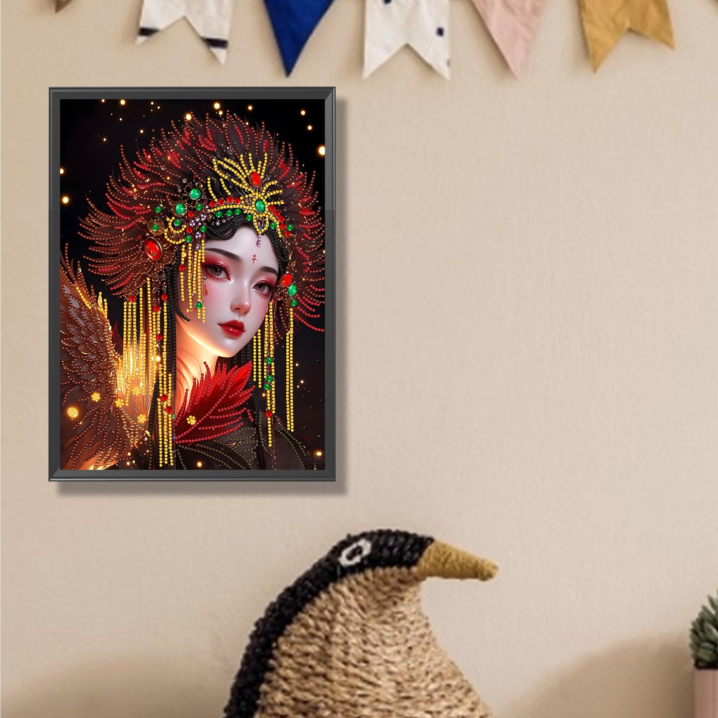 Beautiful Girl - Special Shaped Drill Diamond Painting 30*40CM