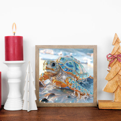 Sea Turtle - Special Shaped Drill Diamond Painting 30*30CM