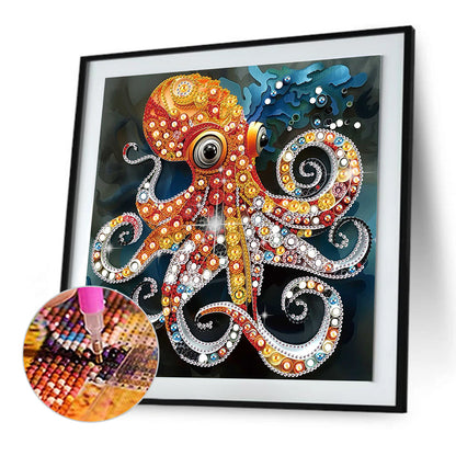 Octopus - Special Shaped Drill Diamond Painting 30*30CM