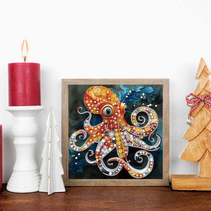 Octopus - Special Shaped Drill Diamond Painting 30*30CM