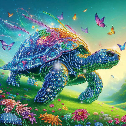 Sea Turtle - Special Shaped Drill Diamond Painting 30*30CM