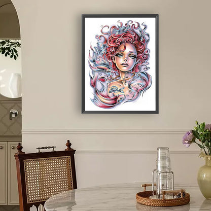 Cartoon Character - Full Round Drill Diamond Painting 30*40CM