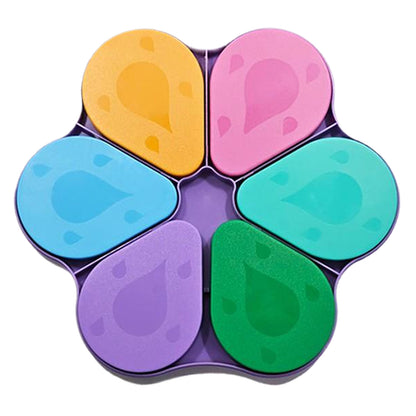 6PCS Diamond Art Trays Cat Paw Diamond Painting Organizer for DIY (Multicolor)