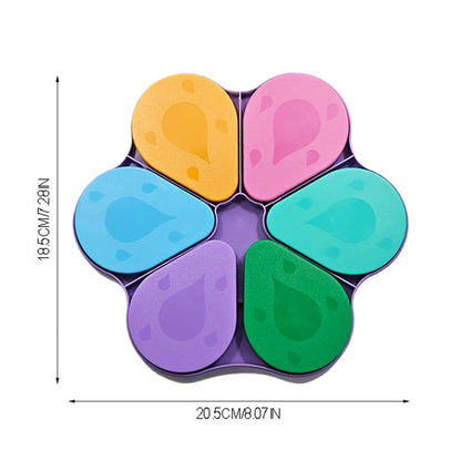 6PCS Diamond Art Trays Cat Paw Diamond Painting Organizer for DIY (Multicolor)