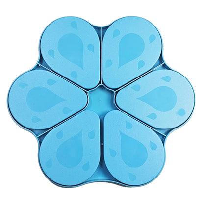 6PCS Diamond Art Trays Cat Paw Diamond Painting Organizer for DIY Crafts (Blue)