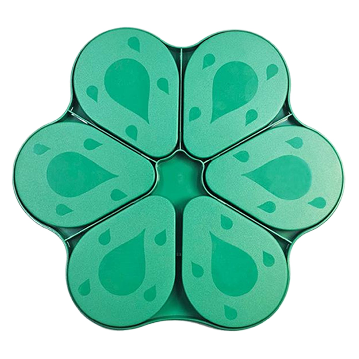 6PCS Diamond Art Trays Cat Paw Diamond Painting Organizer for DIY Crafts (Green)