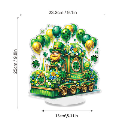 Dwarf DIY 2D Flat Acrylic Diamond Painting Art Tabletop Ornaments Kit Home Decor