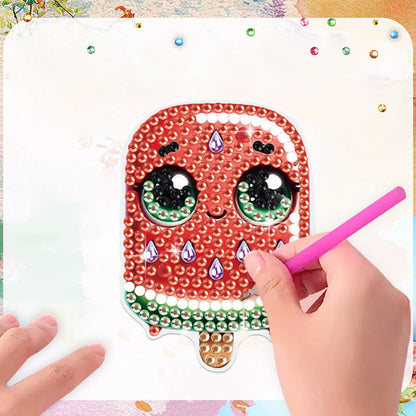 30Pcs Dessert Drink Diamond Art Magnets Refrigerator for Adults DIY Home Decor