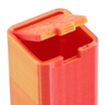 Diamond Painting Storage Container Tray with Stopper Lid for Craft (Gold Red)