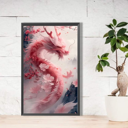 Dragon - Full Round Drill Diamond Painting 30*50CM