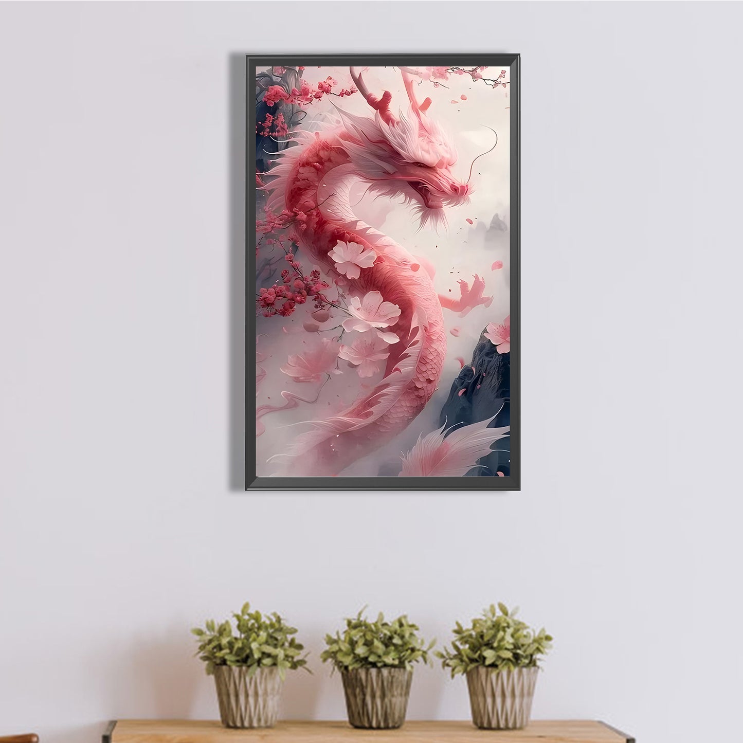 Dragon - Full Round Drill Diamond Painting 30*50CM