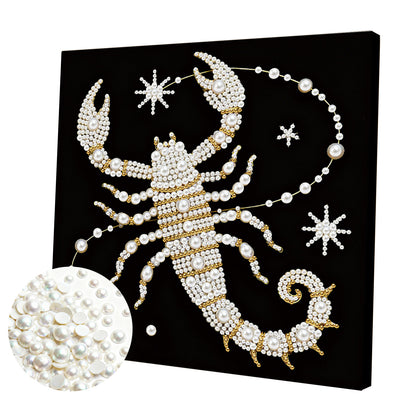 Scorpion - DIY Pearl Gem Art Diamond Painting Kits With Framefor Home Decor -25x25cm