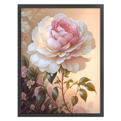 Camellia - 11CT Stamped Cross Stitch 55*70CM(Mona Lisa Brand)