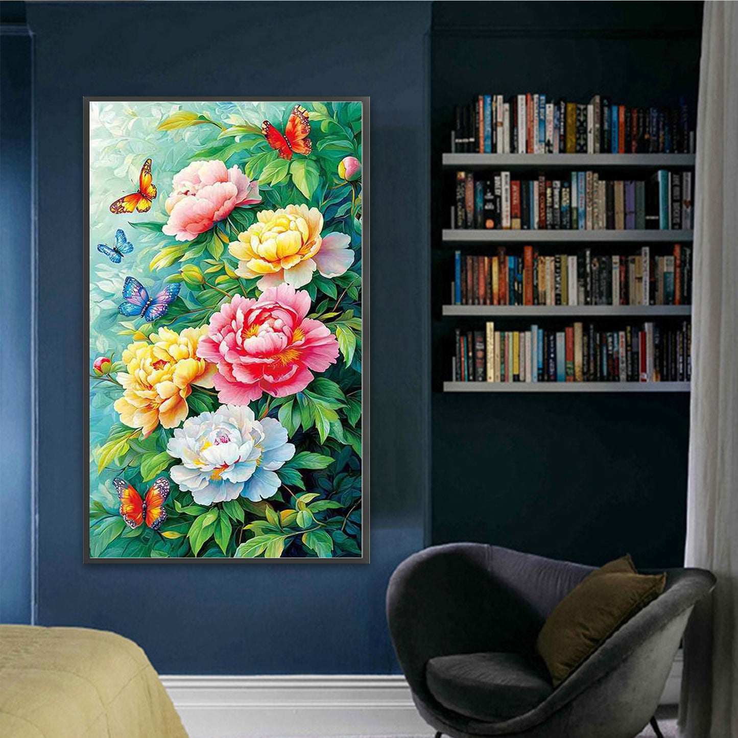 National Beauty - 11CT Stamped Cross Stitch 70*115CM(Mona Lisa Brand)