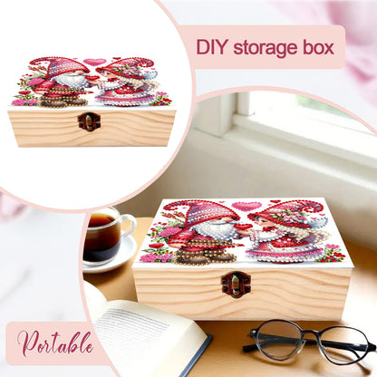 Goblin Love DIY Wooden 5D Diamond Art Diamond Art Storage Box for Adults Gifts