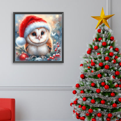 Owl - Full Square Drill Diamond Painting 30*30CM