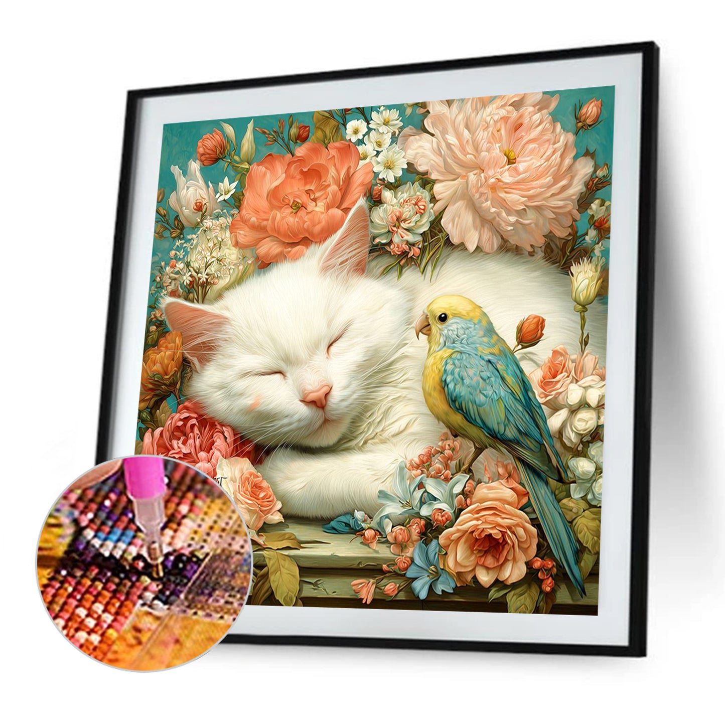 Kitty - Full Square Drill Diamond Painting 30*30CM