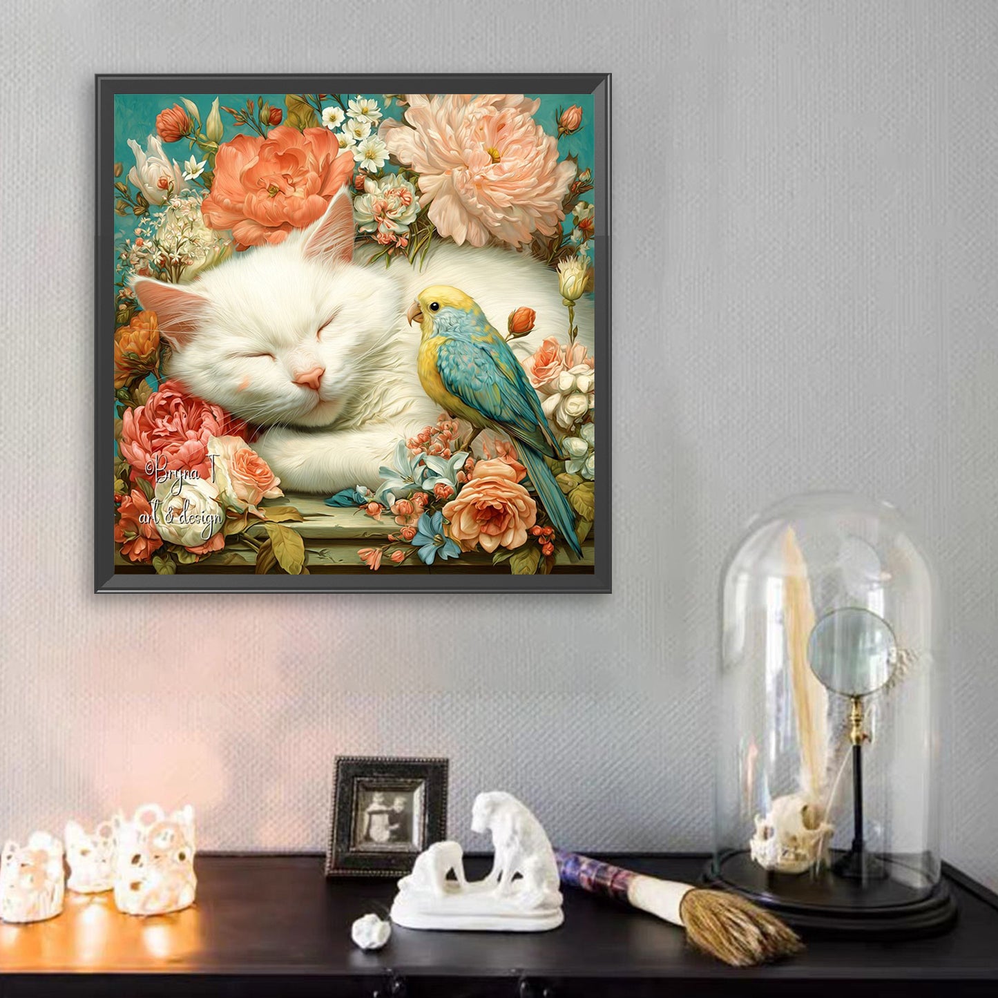 Kitty - Full Square Drill Diamond Painting 30*30CM